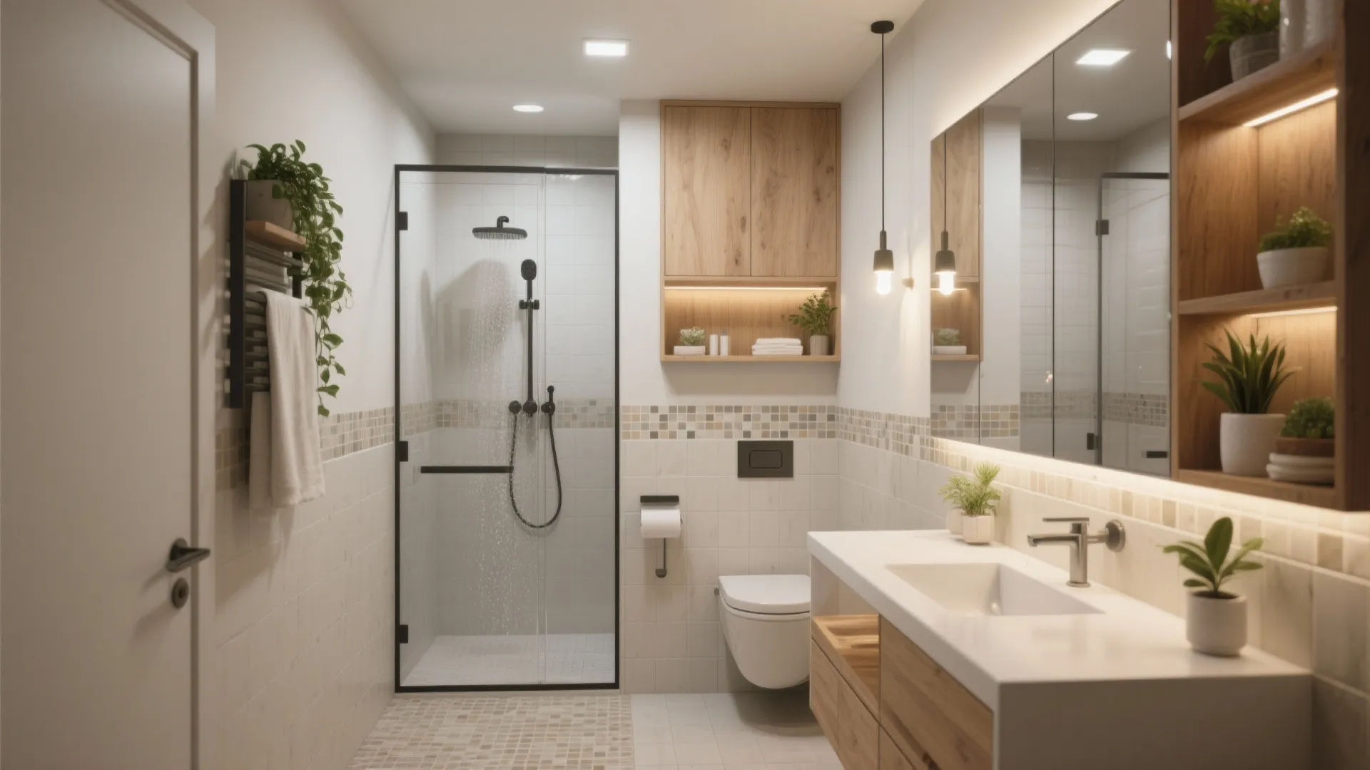 Decor for Small Bathrooms: 5 Smart Ideas: Five practical, space-smart decor ideas I use to make tiny bathrooms feel larger and more luxurious