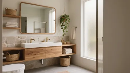 Natural Bathroom Decorating Ideas — 5 Fresh Ways