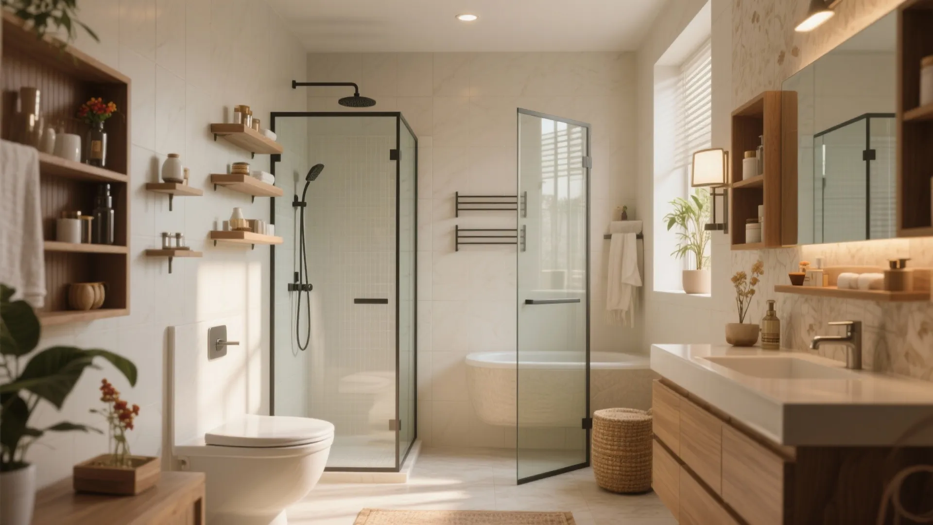 10 Smart Bathroom Ideas for Indian Homes: Transforming Small Bathrooms into Functional & Stylish Spaces