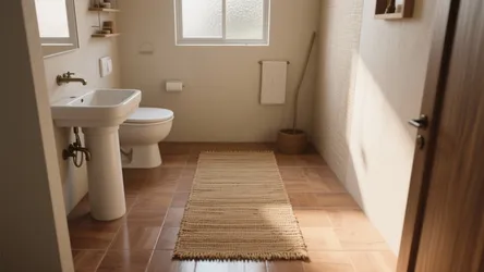 Small Bathroom Rug Ideas for 2 x 3 Spaces