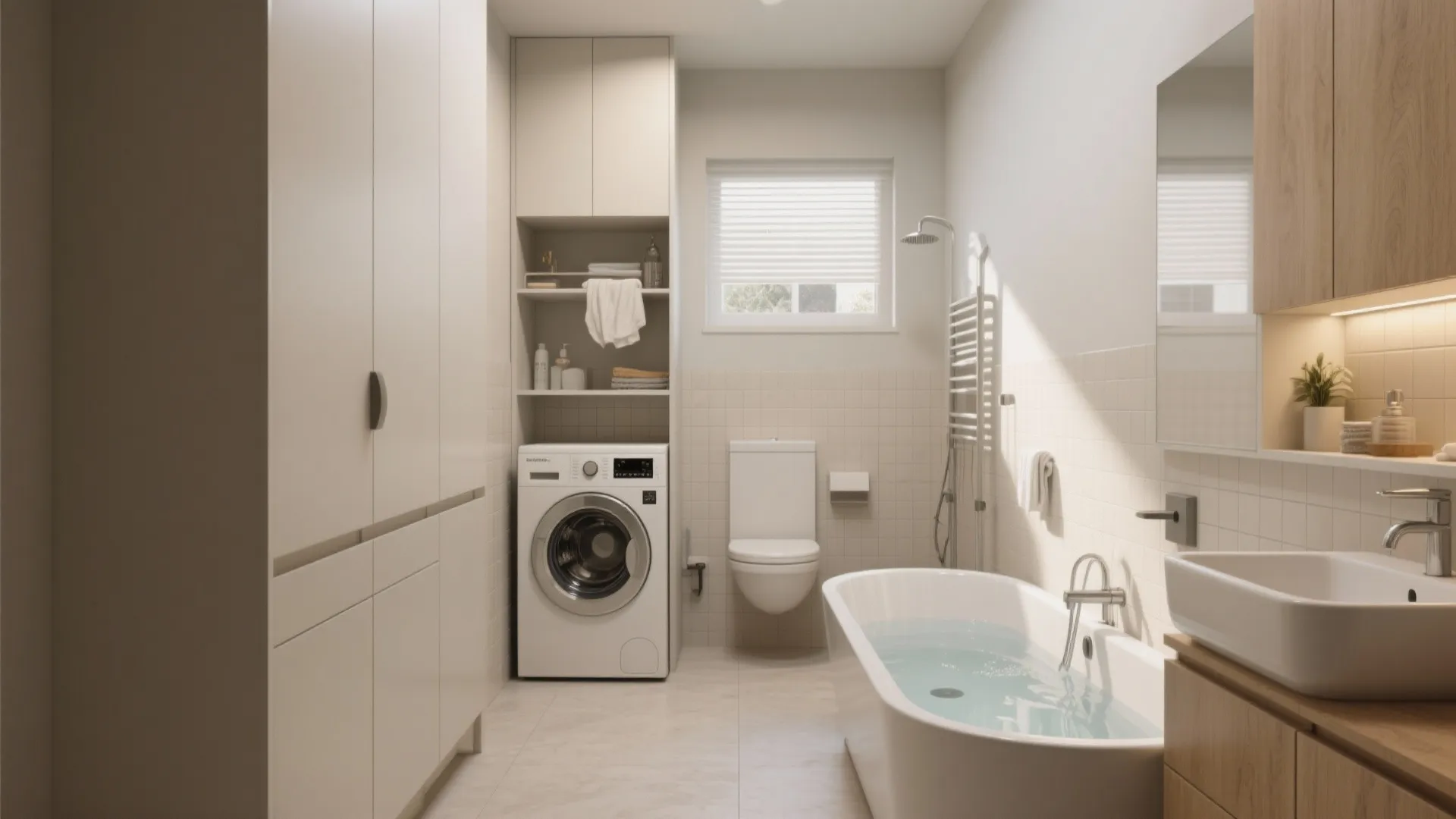 5 Smart Small Bathroom Laundry Ideas
