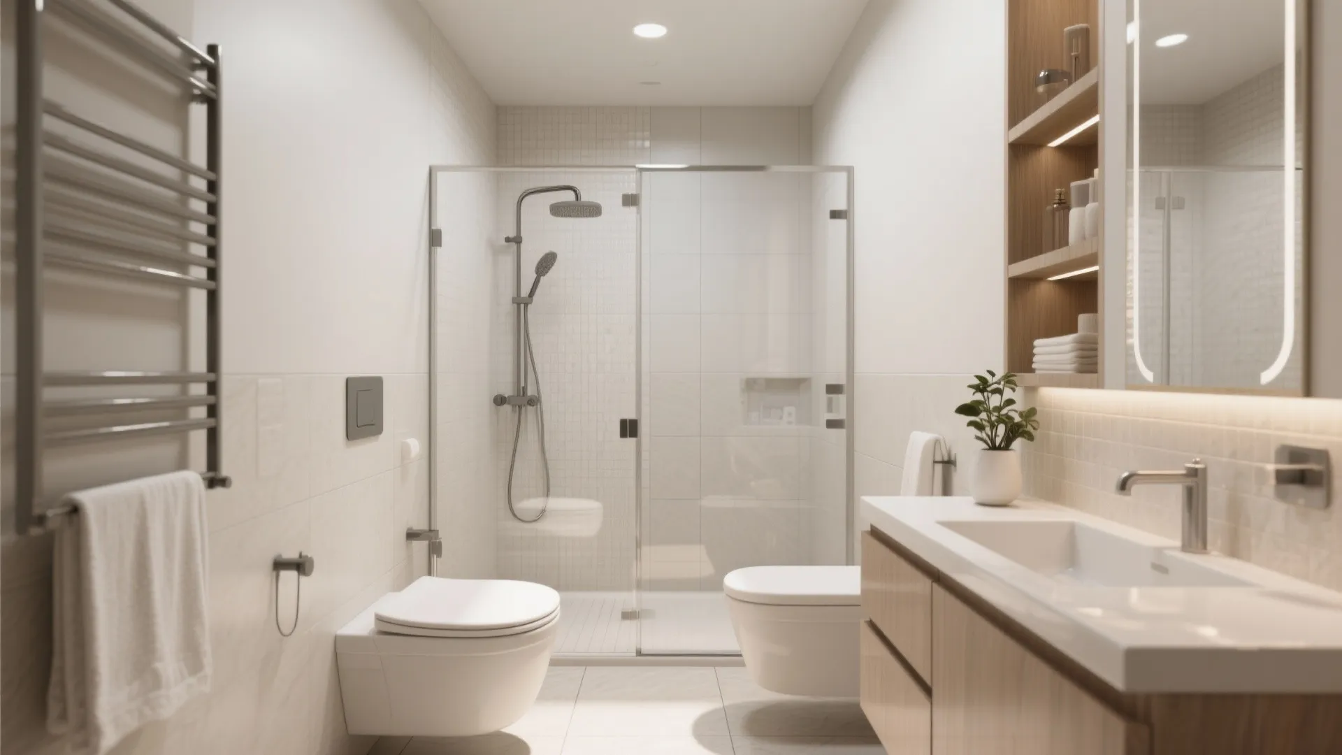 5 Creative 5x10 Bathroom Layouts: My designer tips for turning a 5x10 bathroom into a functional, stylish space