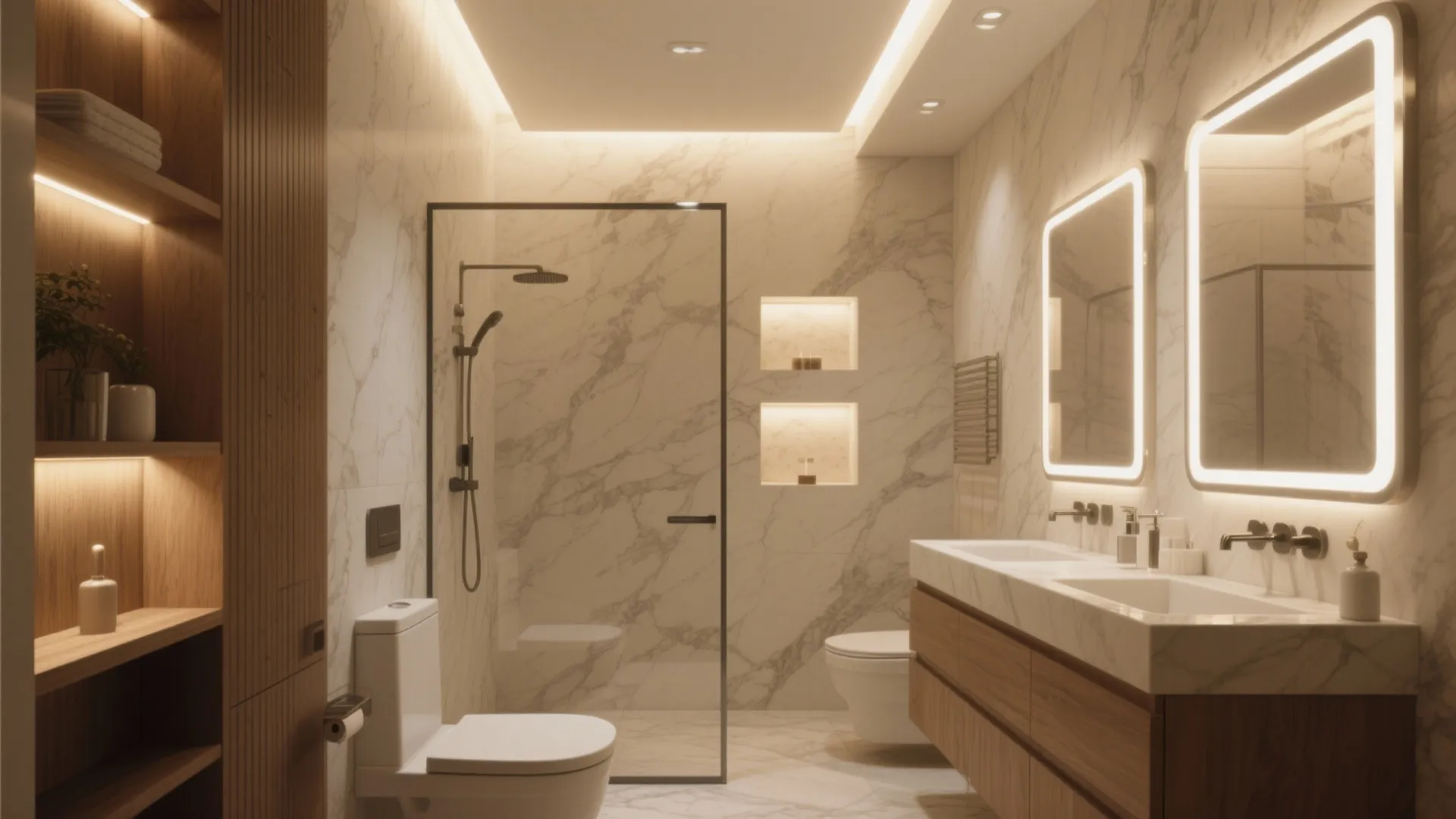 10 LED Lighting Ideas for Bathrooms: Creative LED Lighting Inspirations to Transform Your Bathroom, from My Design Desk to Yours