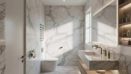 5 Bathroom Marble Design Ideas