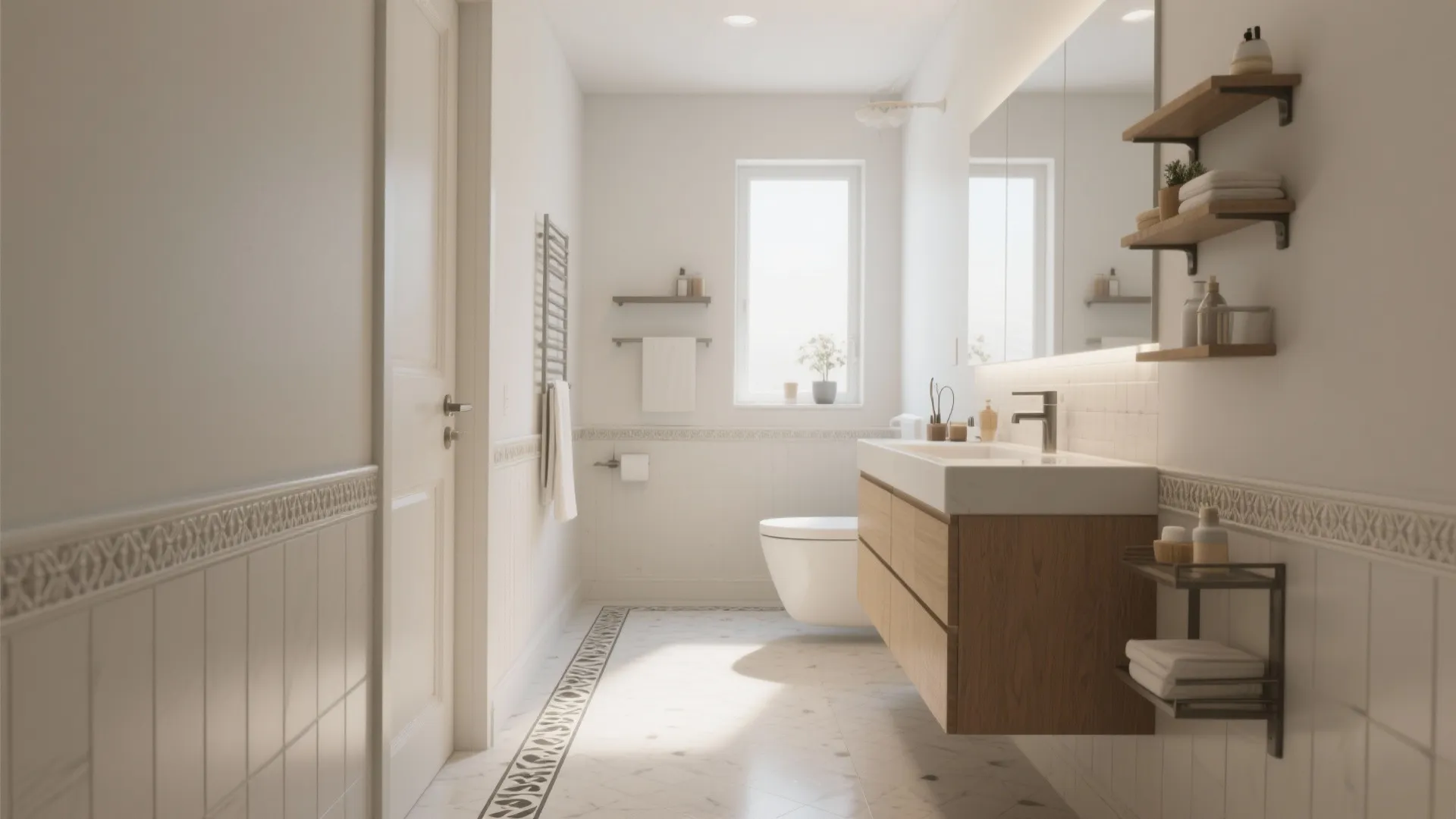 10 Bathroom Floor Molding Ideas: Creative Bathroom Floor Molding Ideas to Elevate Small Spaces