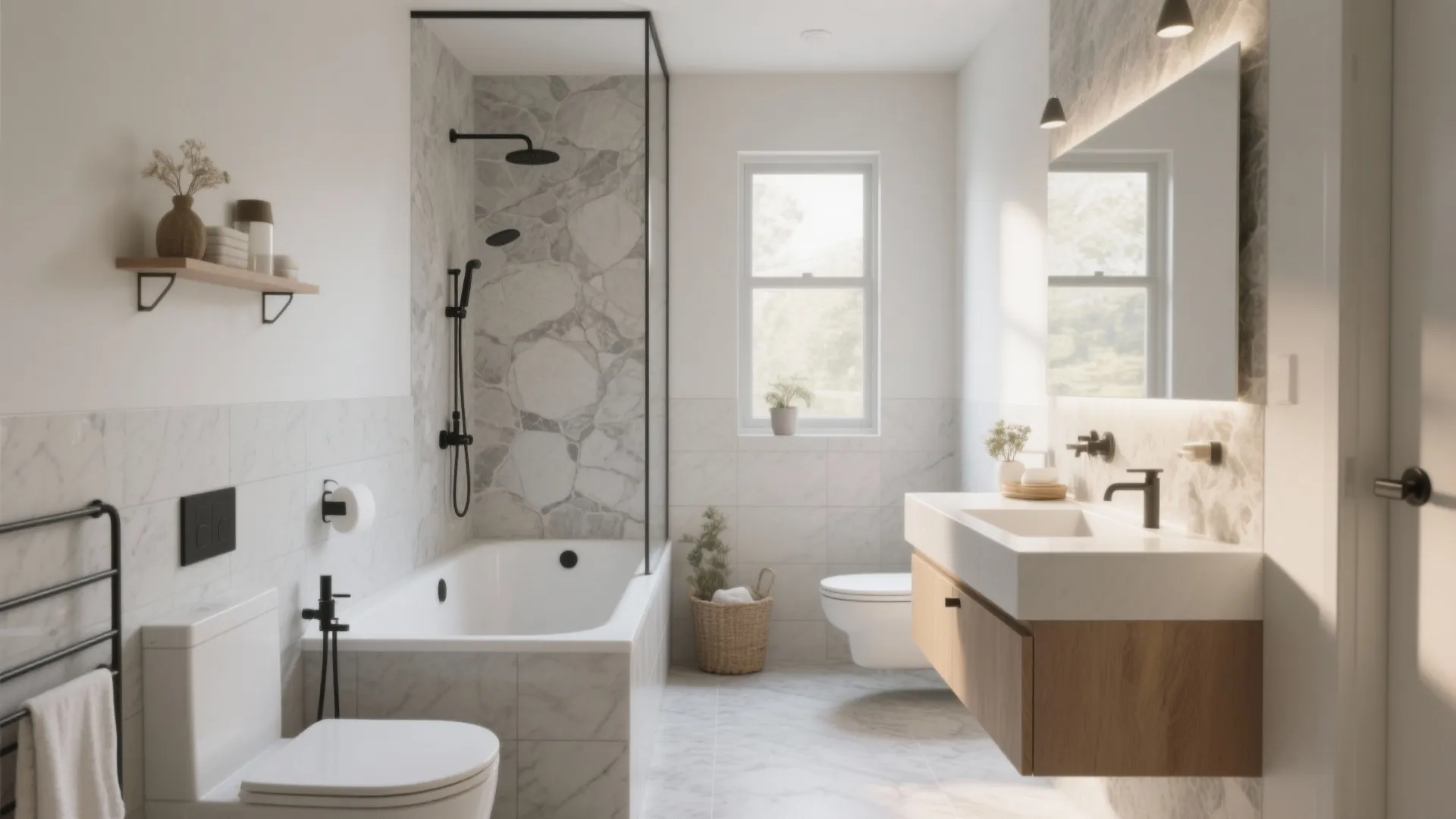 10 Smart 5x8 Bathroom Layout Ideas: Small space, big impact: my 10 favorite 5'×8' bathroom design tricks