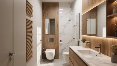 10 Creative Small Bathroom Wall Panel Ideas