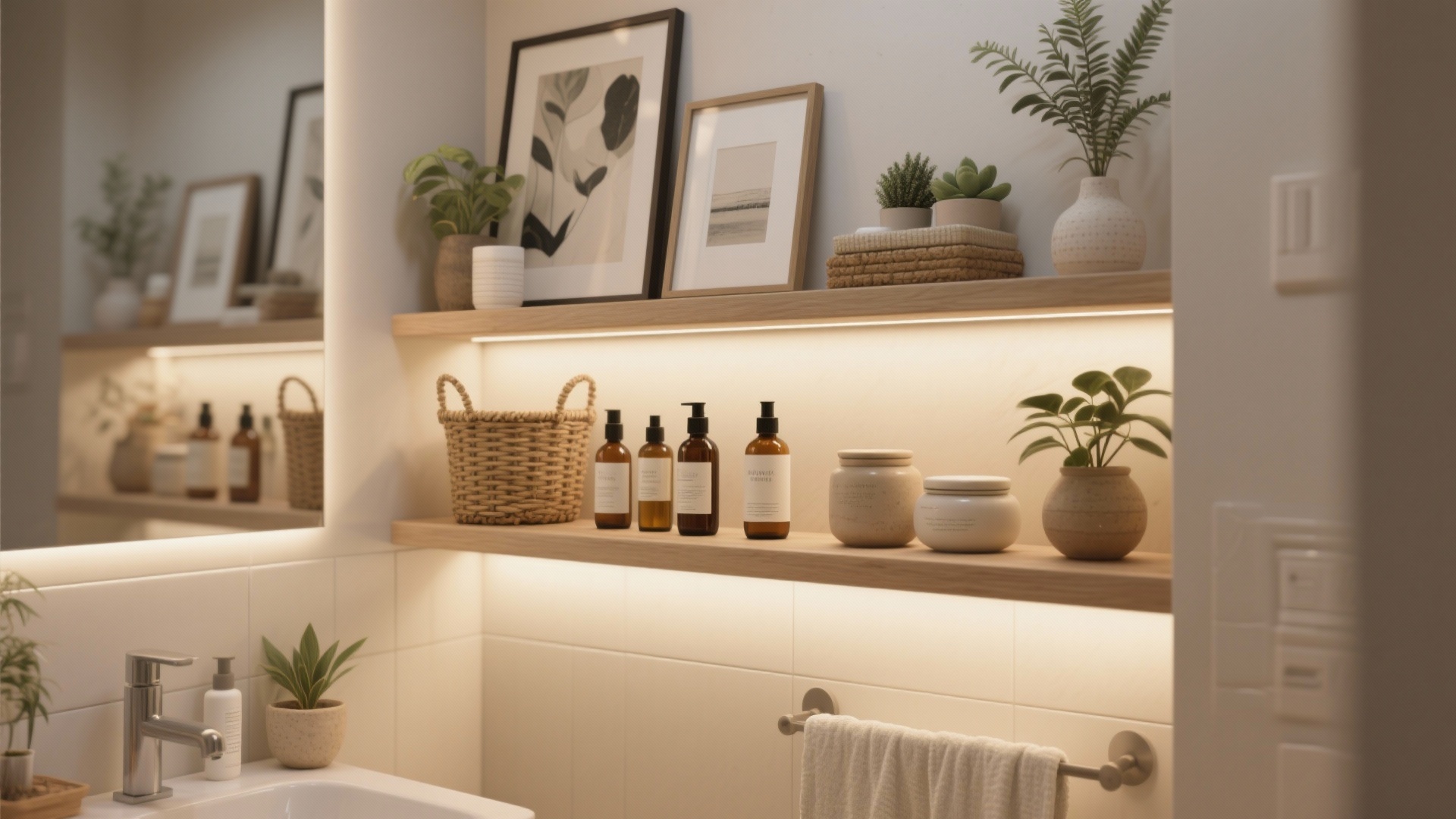 5 Bathroom Shelf Decorating Ideas for Small Spaces