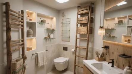 10 Smart Bathroom Shelves Ideas