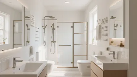 10 Chic Bathroom Shower Door Ideas