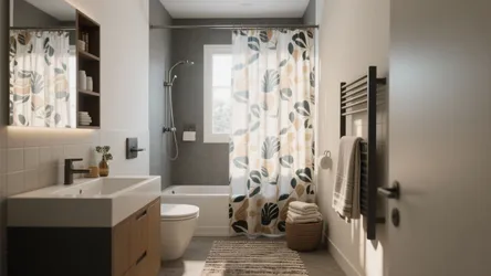 10 Creative Bathroom Shower Curtain Ideas