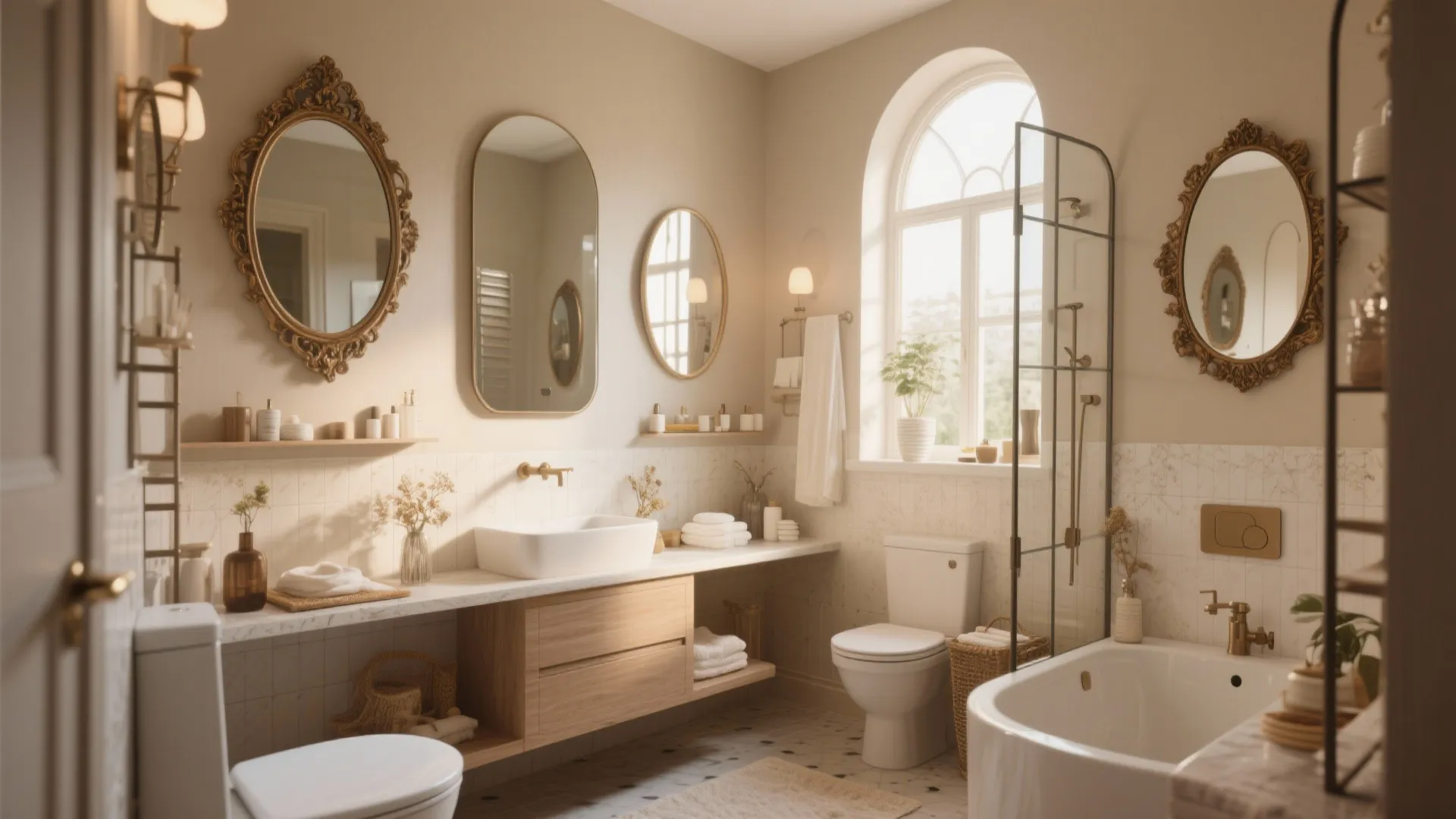 10 Clever Bathroom Mirror Ideas: My Favorite Bathroom Mirror Ideas to Make a Small Space Look Bigger and Brighter