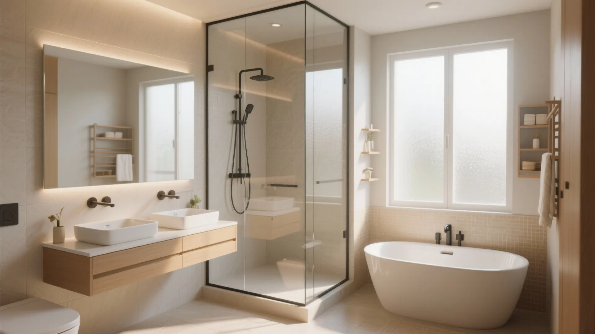 10 Clever Bathroom Layout Ideas for 9 x 7 Spaces: My go-to creative tricks to make a 9x7 bathroom feel bigger, brighter, and more functional