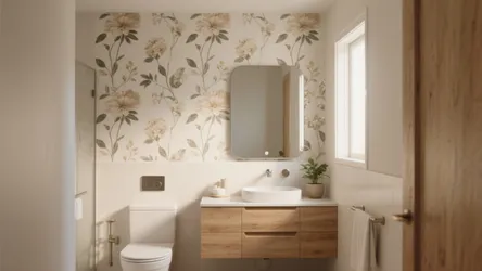 5 Wallpaper Ideas for Small Bathrooms