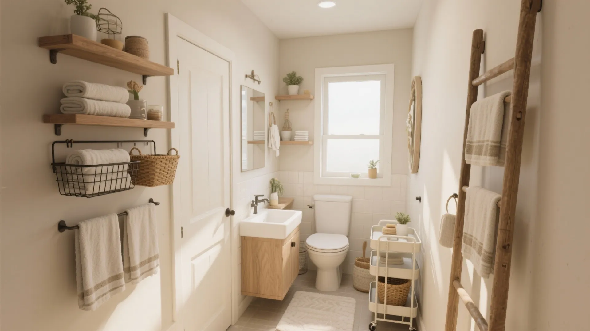 10 Clever Storage Ideas for Towels in a Small Bathroom: Smart and stylish ways to keep your towels tidy without wasting an inch