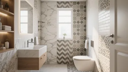 5 Bathroom and Shower Tile Ideas