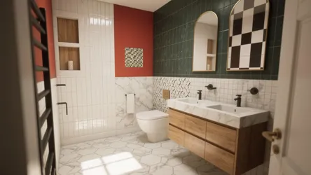 10 Bathroom Tile Design Ideas for Small Bathrooms