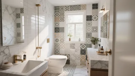 10 Tile Ideas for Small Bathrooms