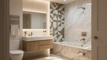 5 Bathroom Tile Design Ideas