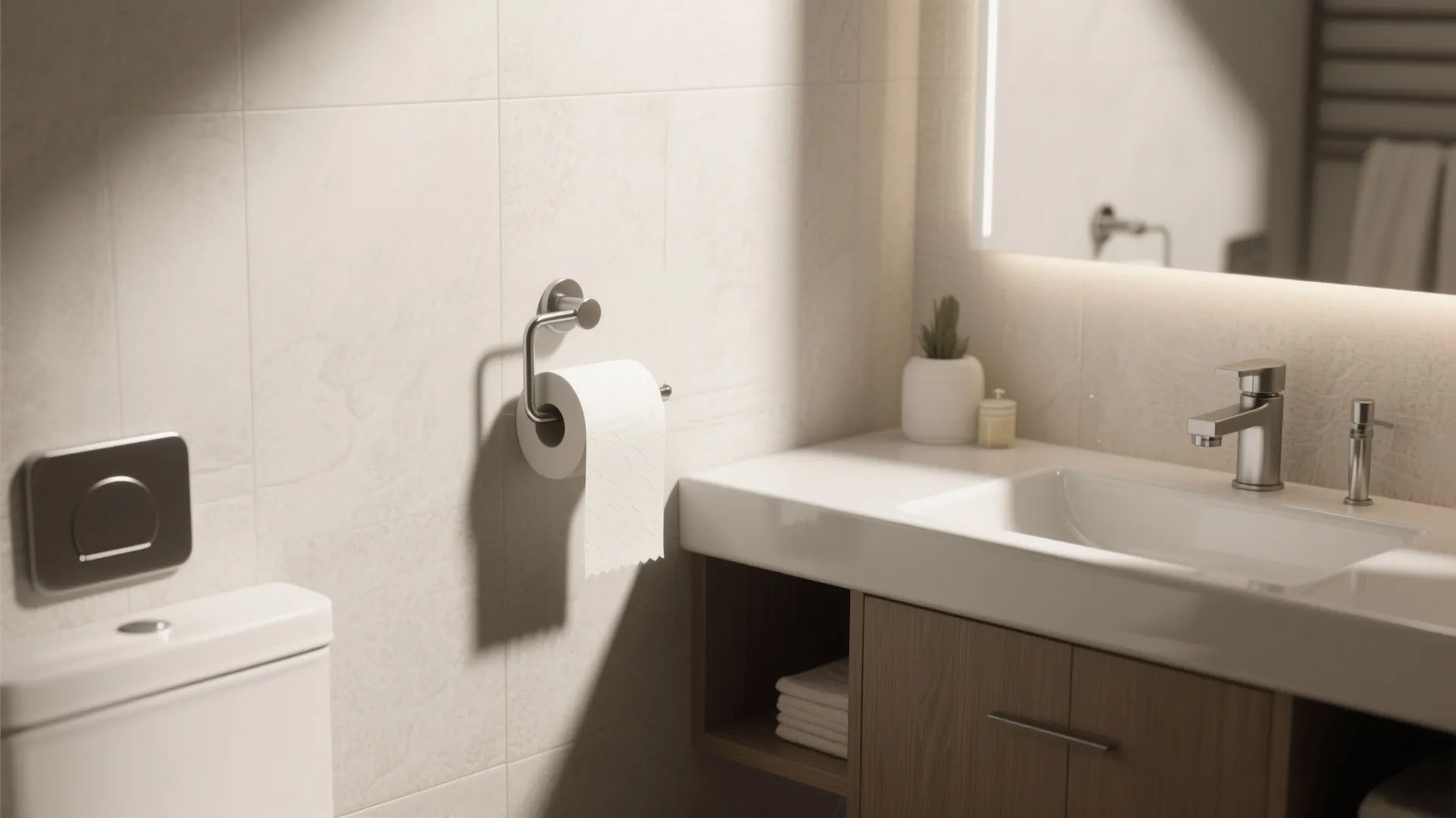 10 Creative Bathroom Paper Towel Holder Ideas: Smart, Stylish & Space-Saving Bathroom Paper Towel Holder Inspirations