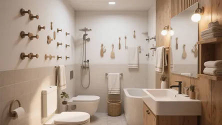 10 Towel Hook Ideas for Small Bathrooms