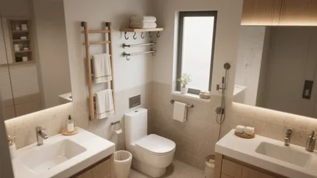 10 Smart Ideas for Hanging Towels in a Bathroom