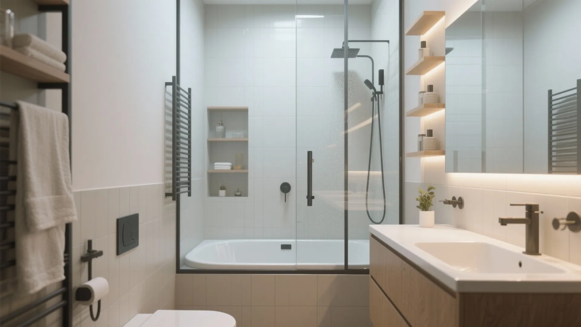 10 Smart 5x8 Bathroom Ideas with Tub Shower