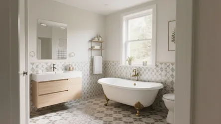 10 Clever Bathroom Tub and Tile Ideas