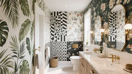 10 Wallpaper Bathroom Ideas You’ll Love