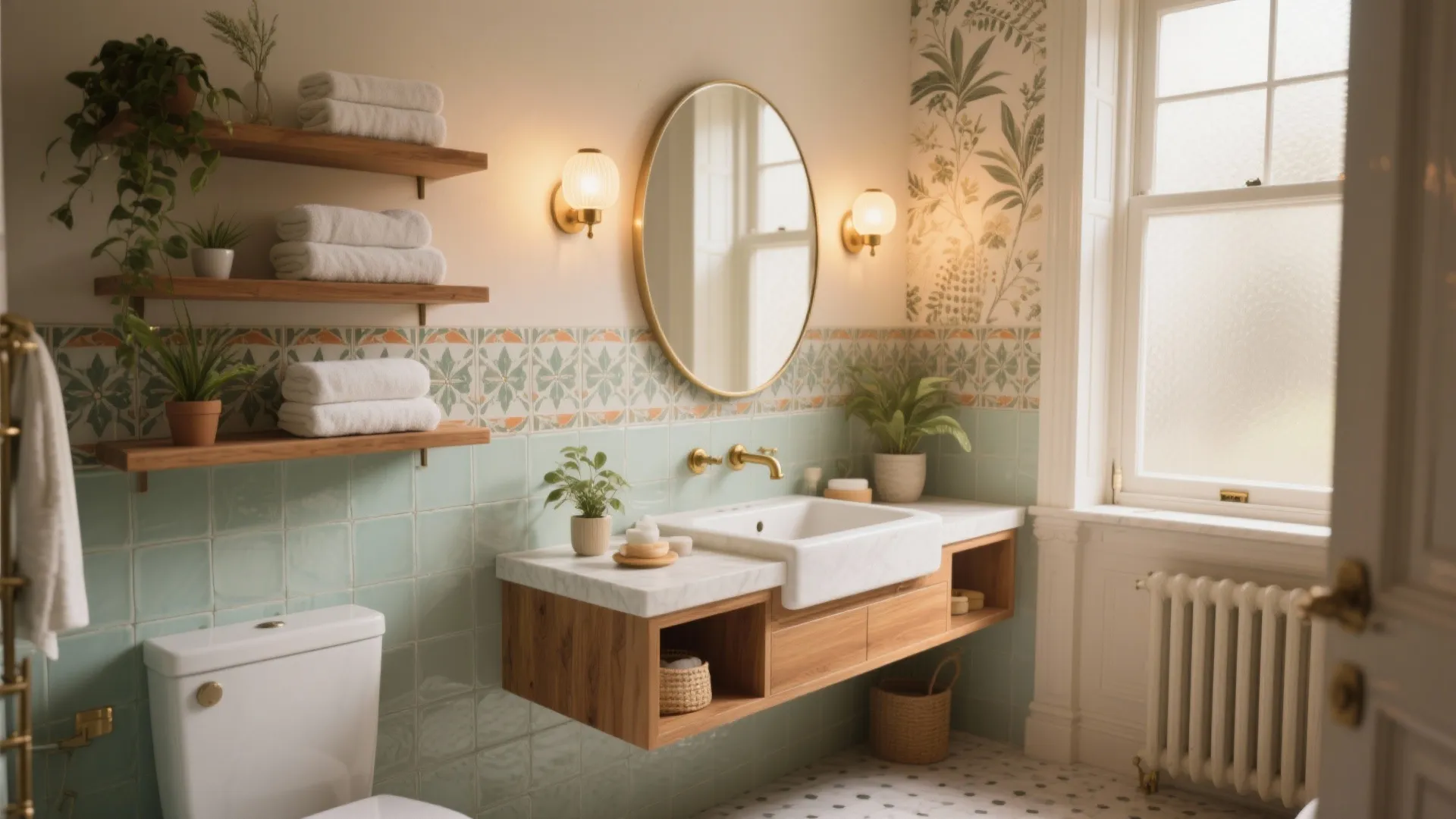 Bathroom Wall Decorating Ideas — 5 Creative Tips: Small bathroom walls can pack a big design punch — I share five practical, budget-friendly ideas I’ve used in real renos.