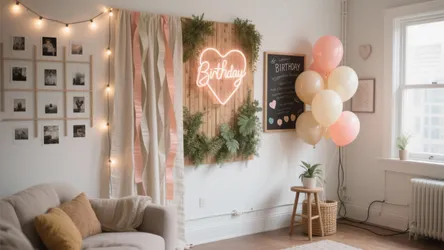 Birthday Wall Design: 5 Smart Ideas