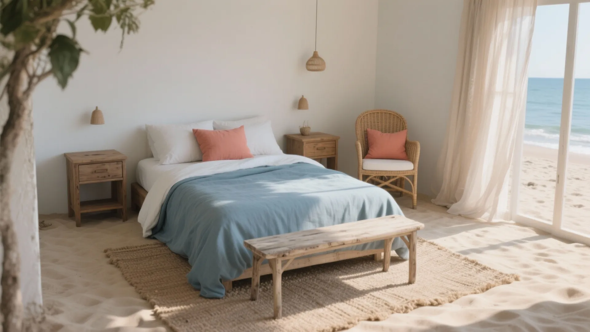 Beach Bedroom Ideas: 5 Coastal Decorating Tips: Practical, small-space friendly beach bedroom decorating ideas I use after a decade of seaside makeovers