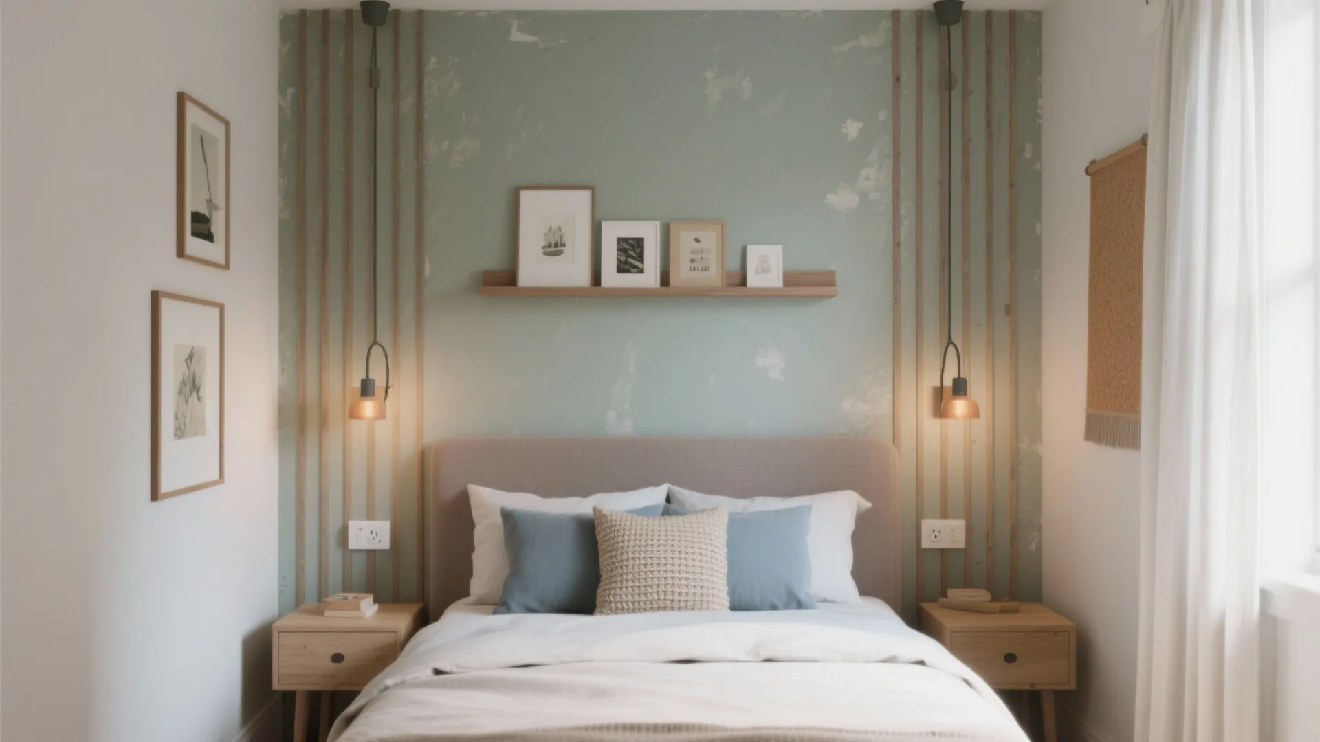 Bedroom Wall Decorate: 5 Smart Small-Space Ideas: Five clever ways to decorate bedroom walls without crowding your space