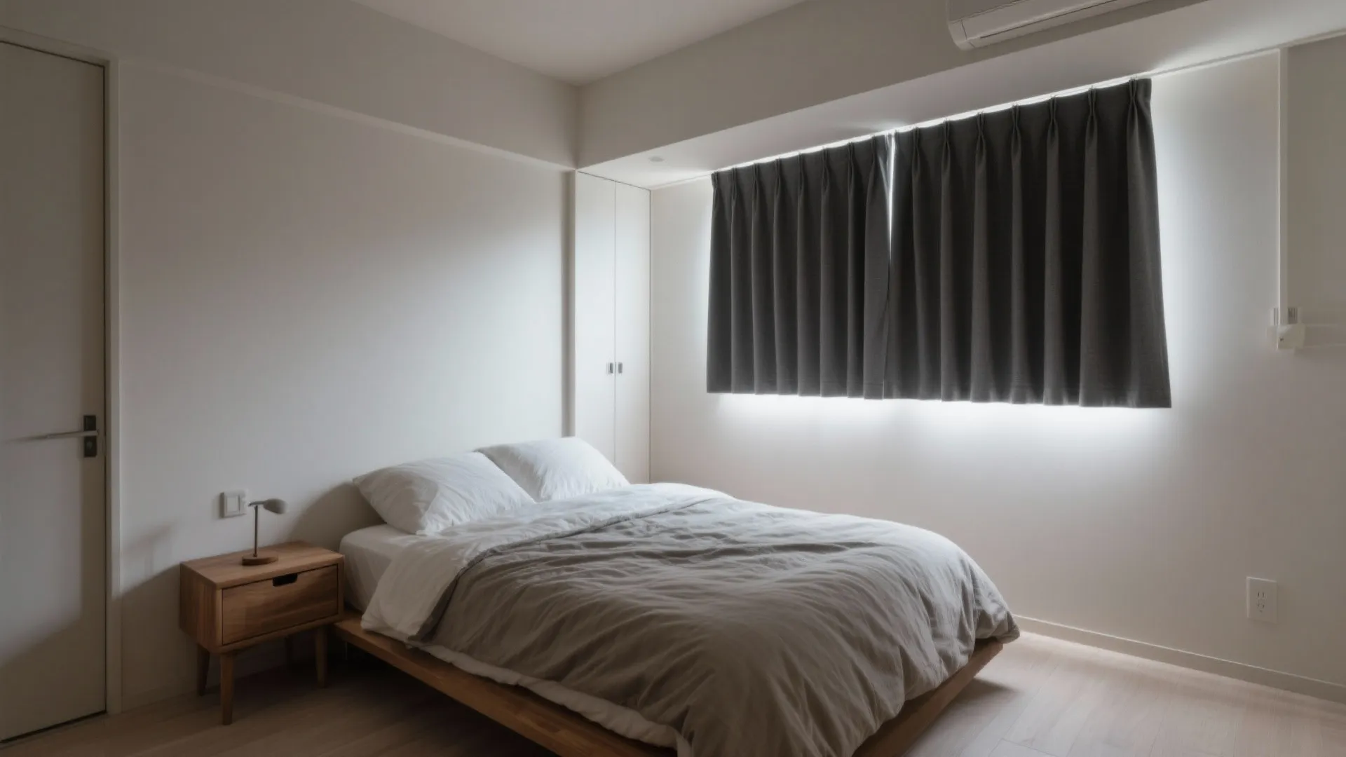 Tips 3: 寝室は“静-暗-冷”の三条件で最小化（收纳技巧×1LDK）