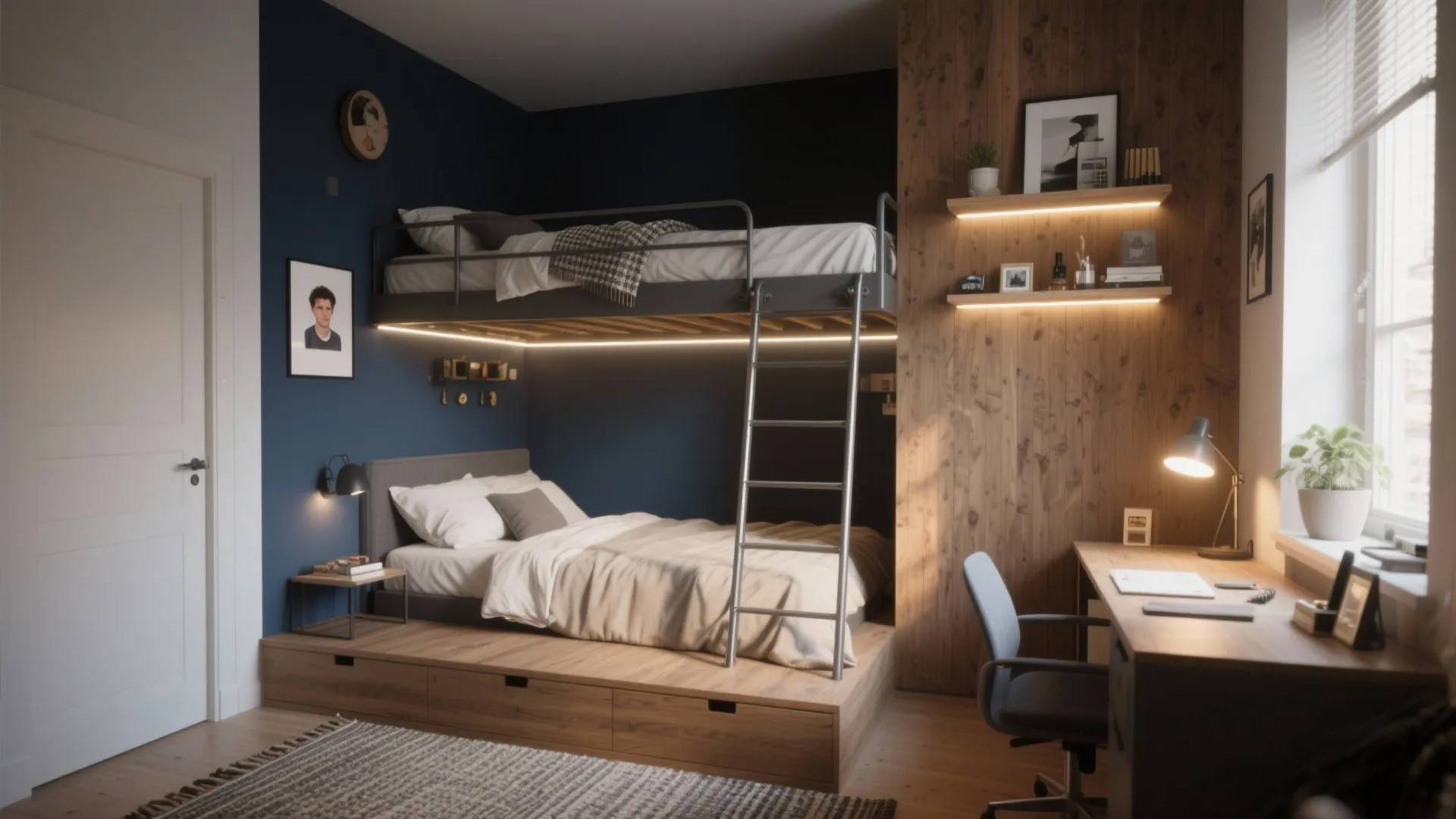 5 Bedroom Decorating Ideas for Young Men: Practical, stylish bedroom decorating ideas for a young man — small-space solutions from a pro designer