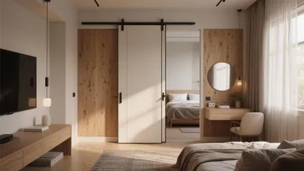 5 Creative Bedroom Divider Ideas with Doors