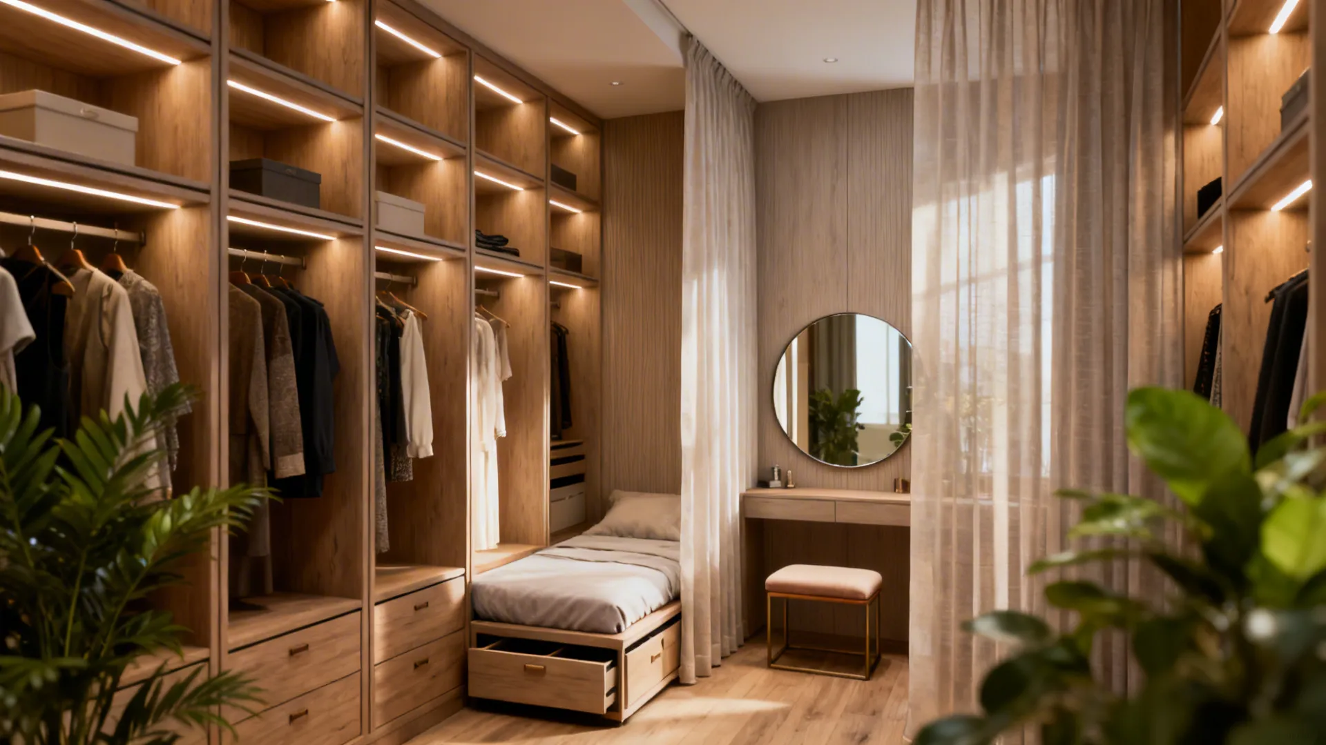 5 Ways to Turn a Small Bedroom into a Dressing Room
