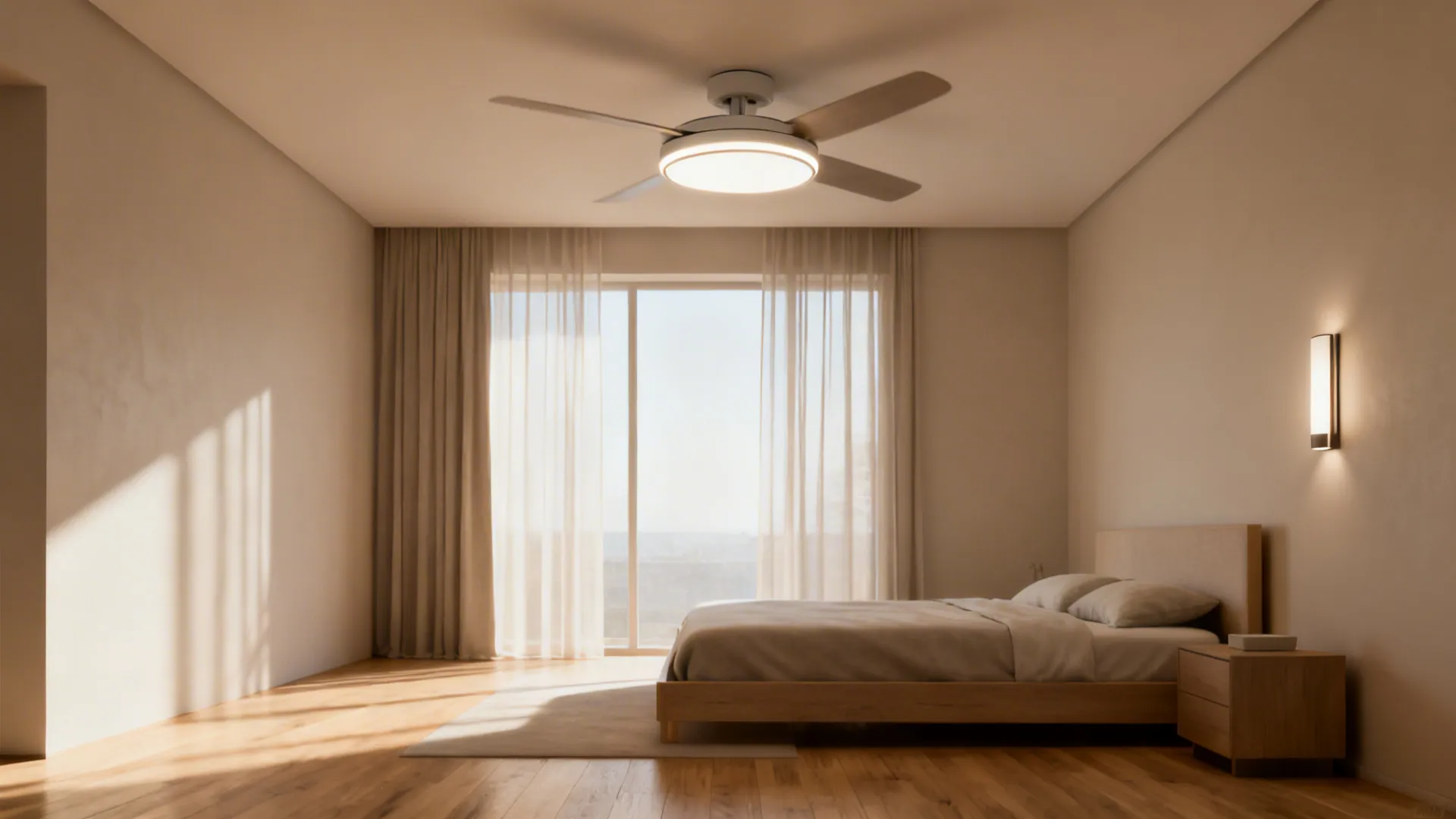 Ceiling Fan with Light: 5 Small-Room Ideas