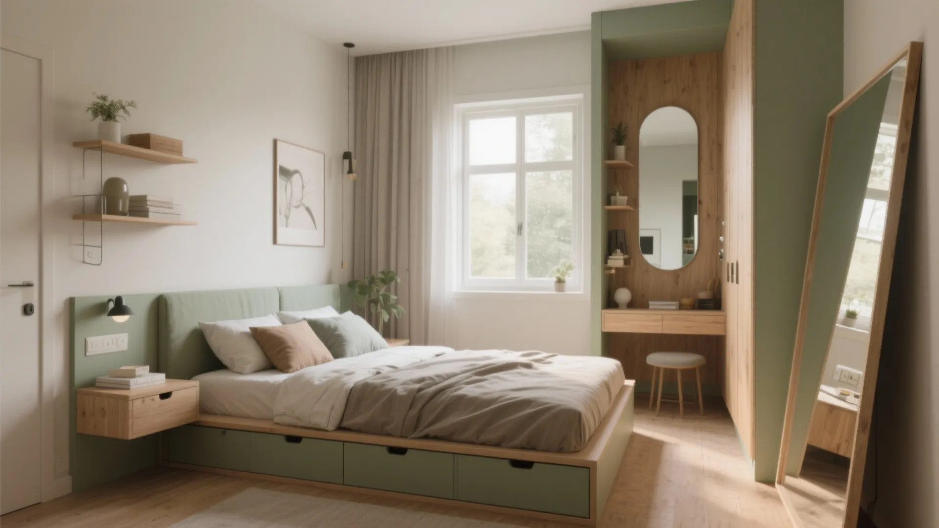 Bed Small Space Solutions: 5 Ideas: Practical and creative small bedroom solutions I’ve used in real projects