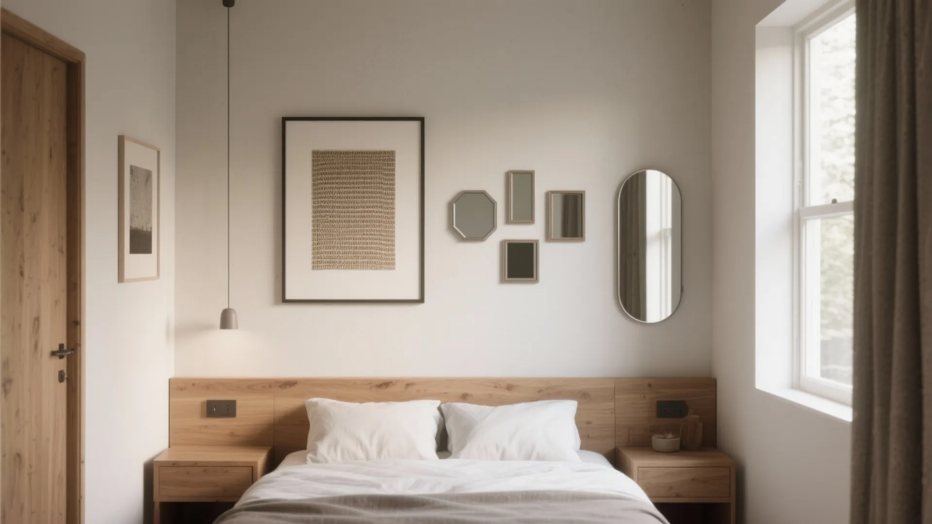 Bedroom Wall Hangings: 5 Creative Ideas: Practical, budget-savvy bedroom decor wall hangings I use for small spaces