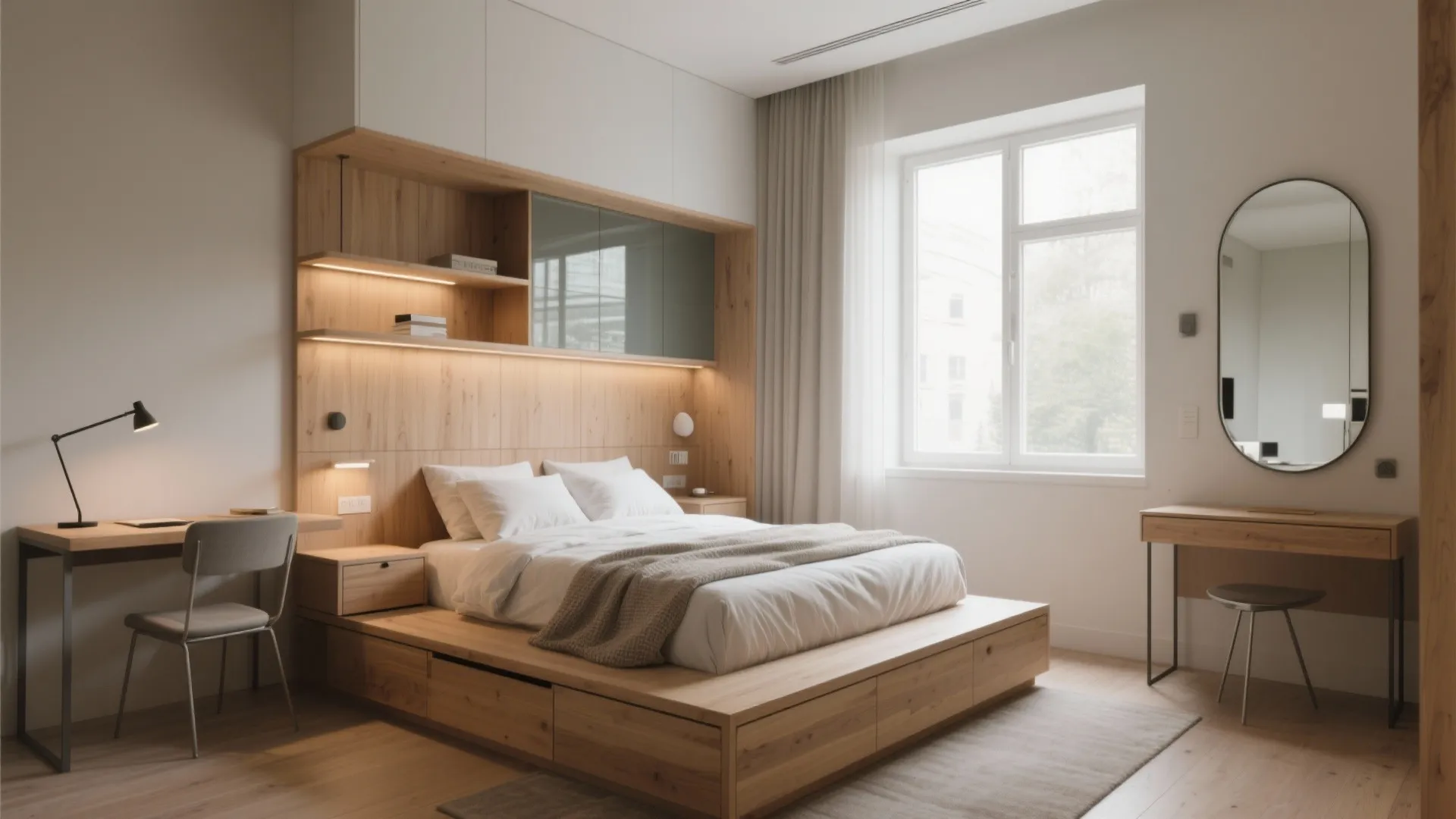 Bedroom Furniture: 5 Decorating Ideas: Small bedroom furniture and decorating ideas to maximize style and storage