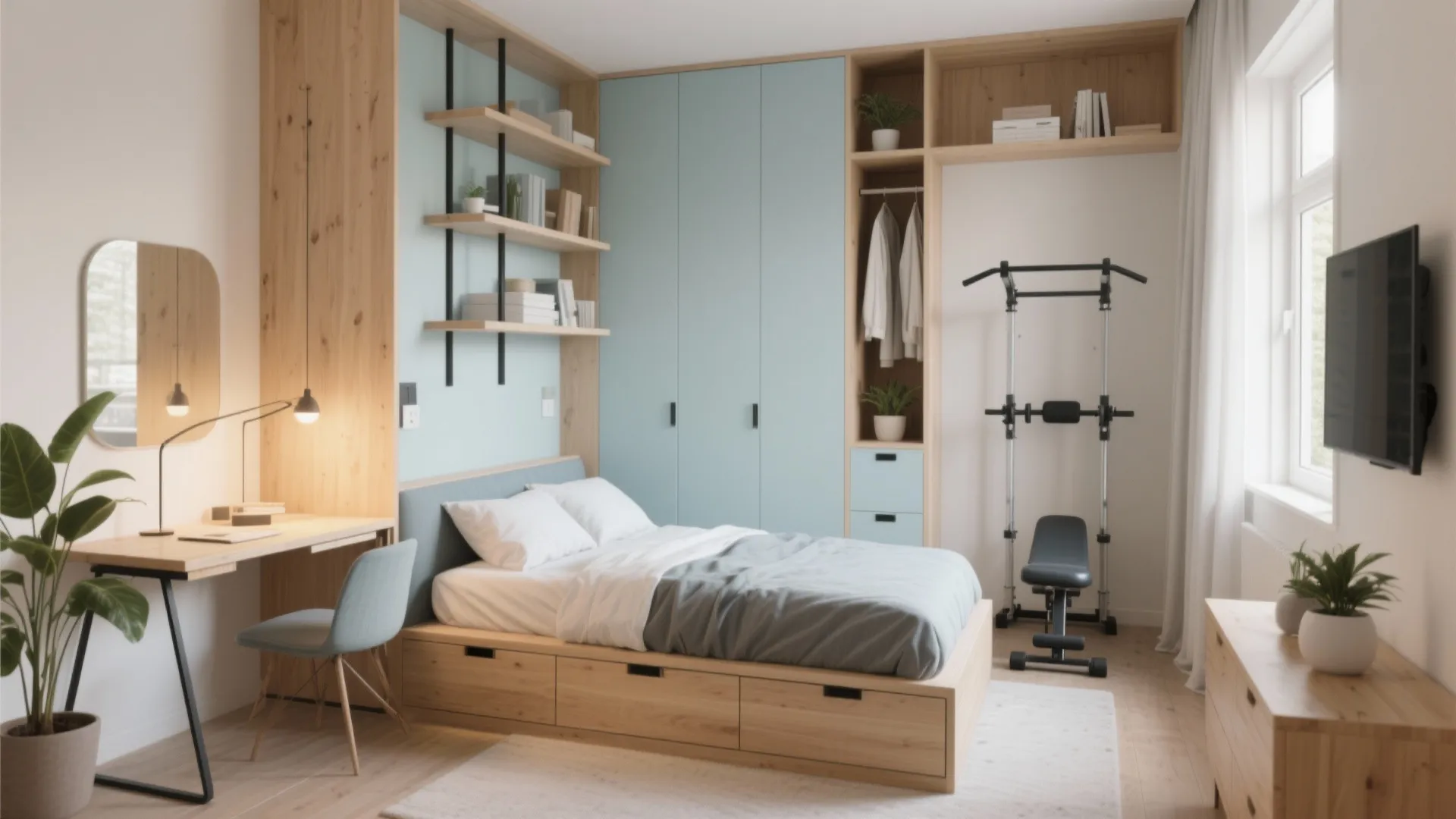 Small Bedroom Ideas - 5 Space-Saving Tips: Practical and playful ways I’ve used to decorate a small bedroom