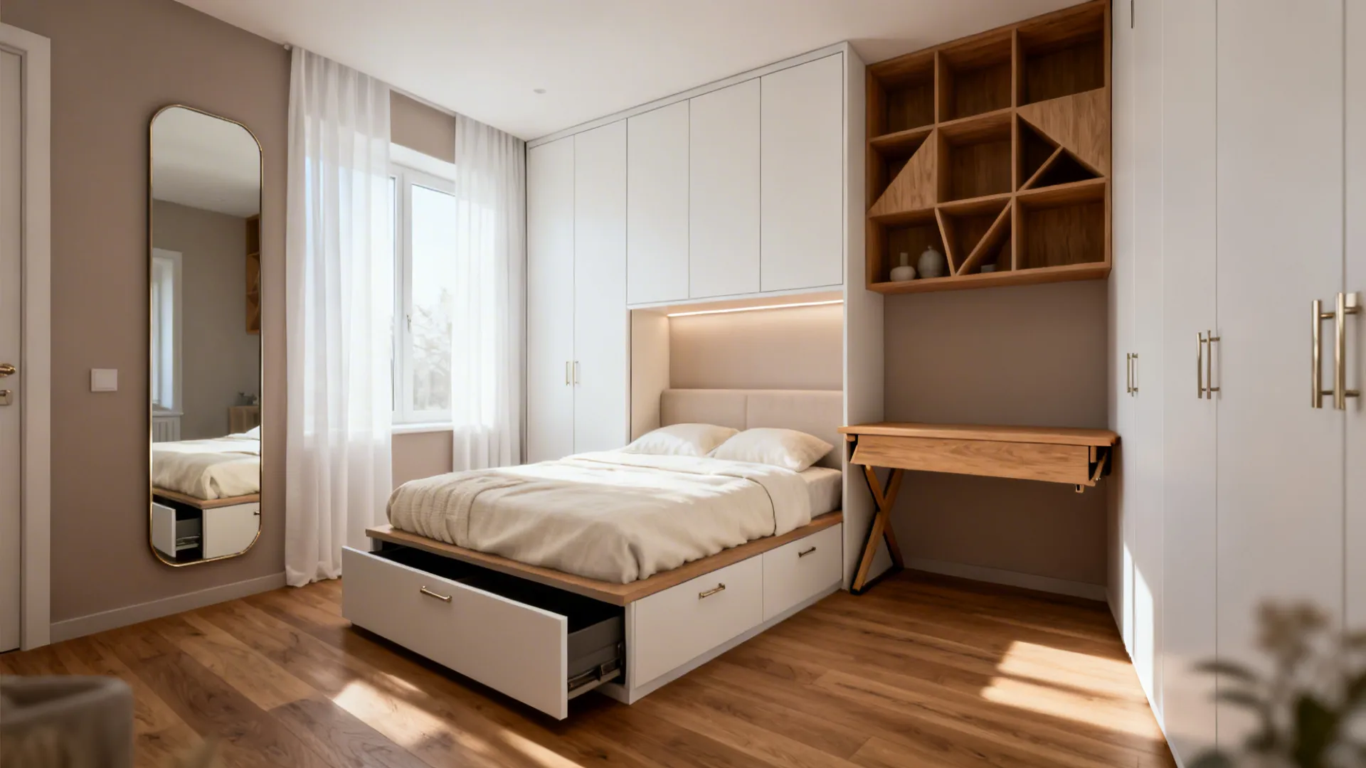 5 Modern Bedroom Ideas for Small Rooms: Smart, stylish modern bedroom design ideas that make small rooms feel larger and more livable