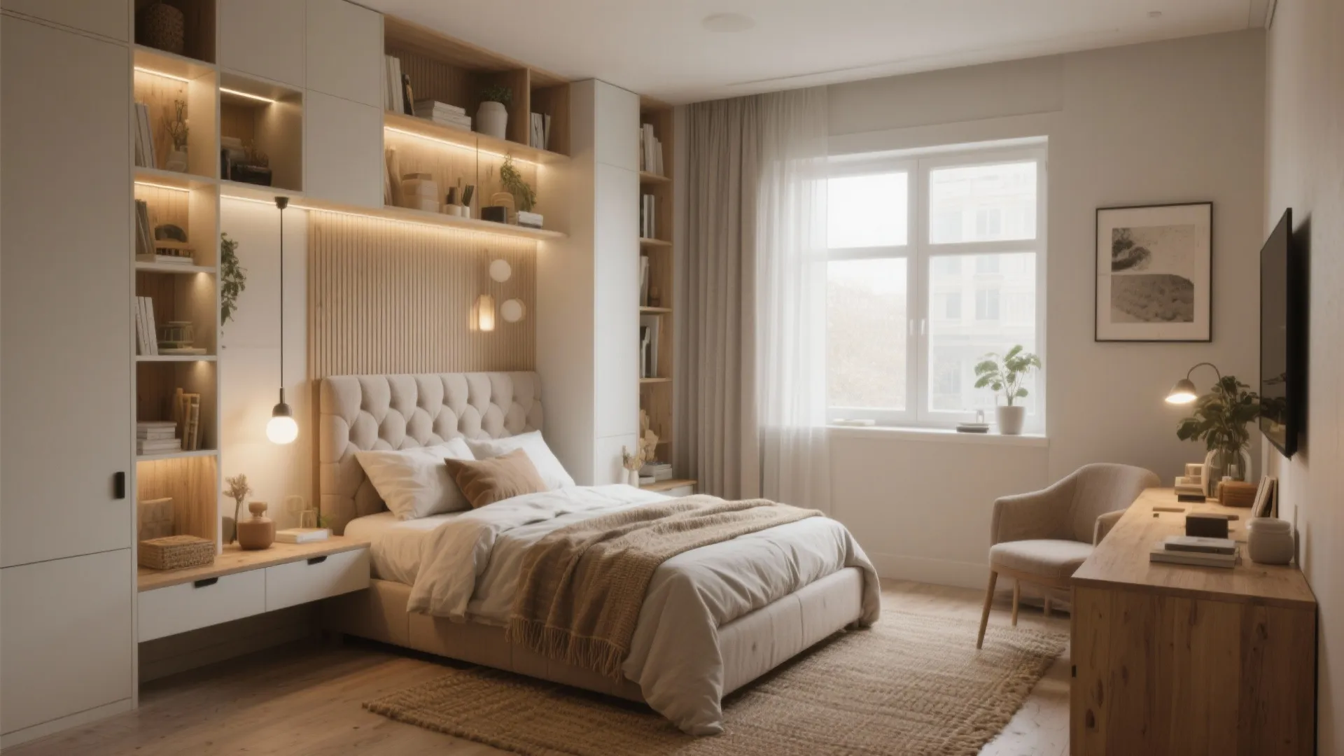 5 Creative Bedroom Decor Ideas: Transform your small bedroom into a stylish and functional haven