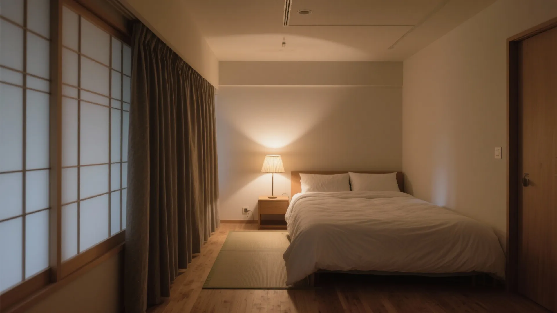 Tips 4: 個室は光の“層”で広く見せる（東京小戸型と動線規模の視覚操作）