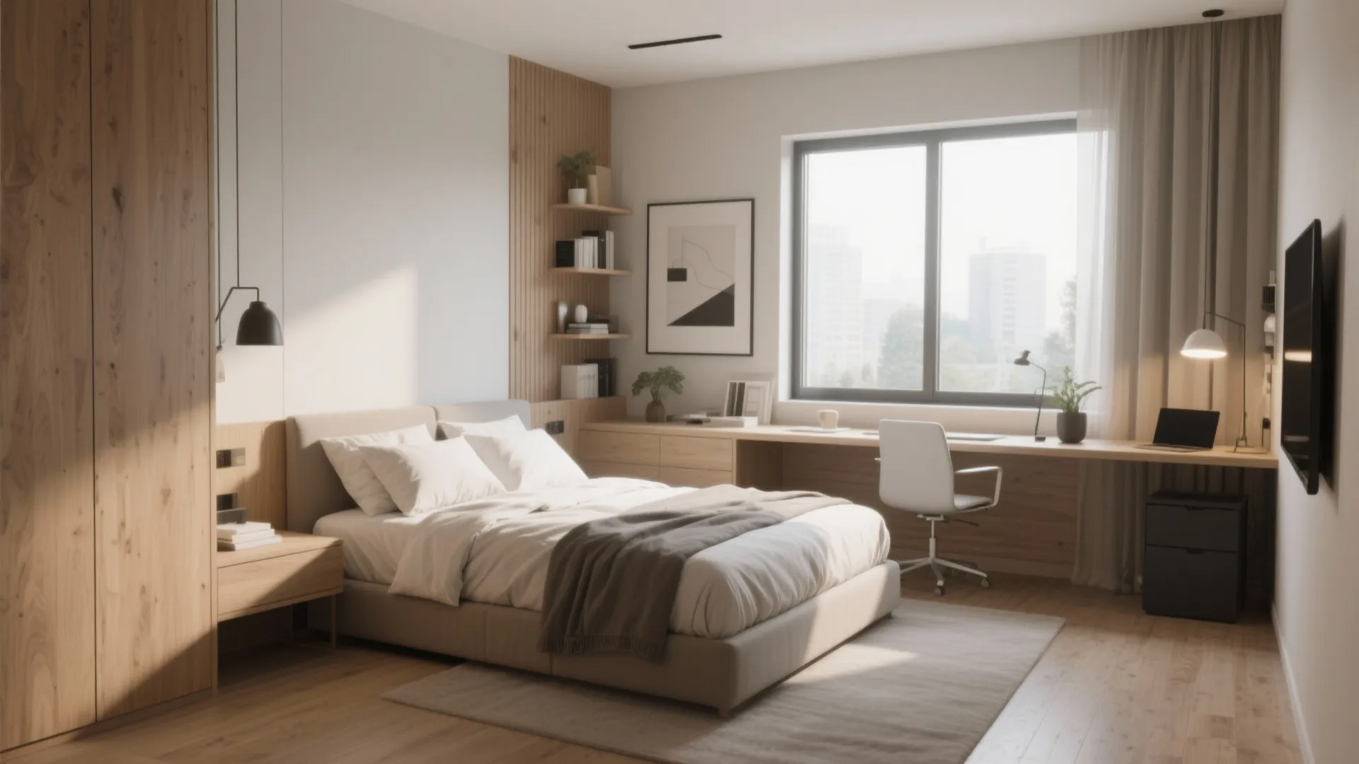 10 Genius Office-in-Bedroom Ideas: Creative ways to fit a productive workspace into your bedroom without making it feel cramped