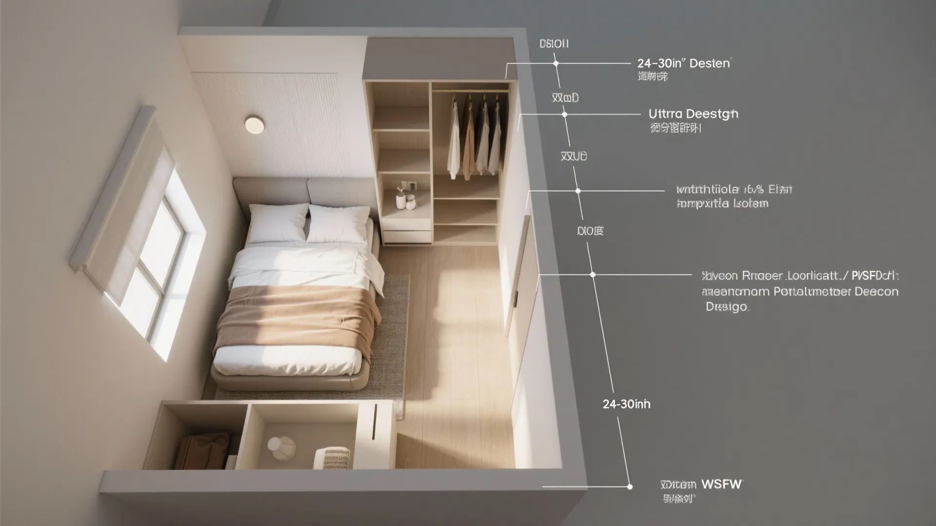How I Plan Interiors in Small Bedrooms