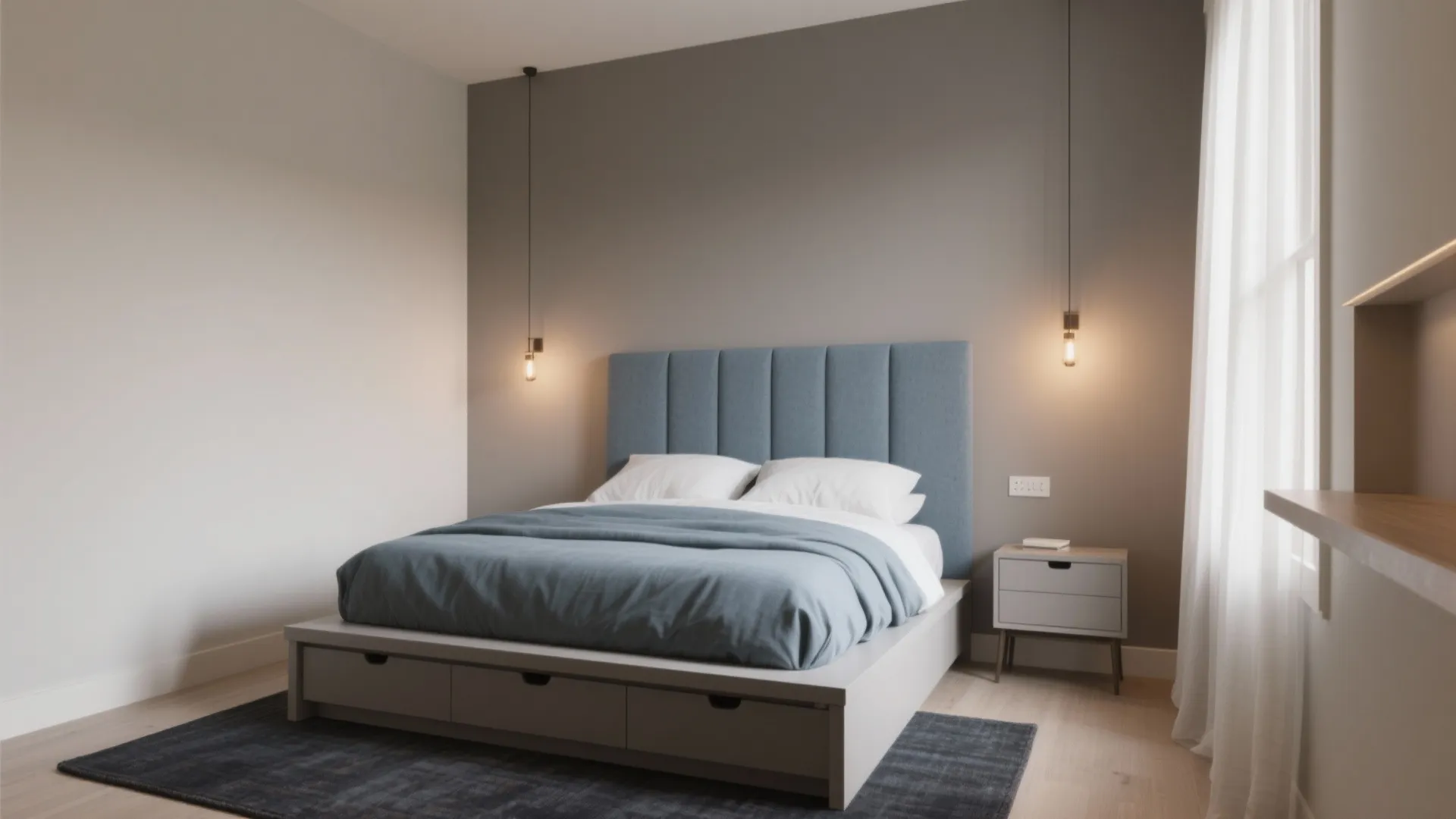 Queen Size Bed Small Room: Smart Design Solutions for Every Inch: 1 Minute to Transform Your Tiny Bedroom with a Queen Bed