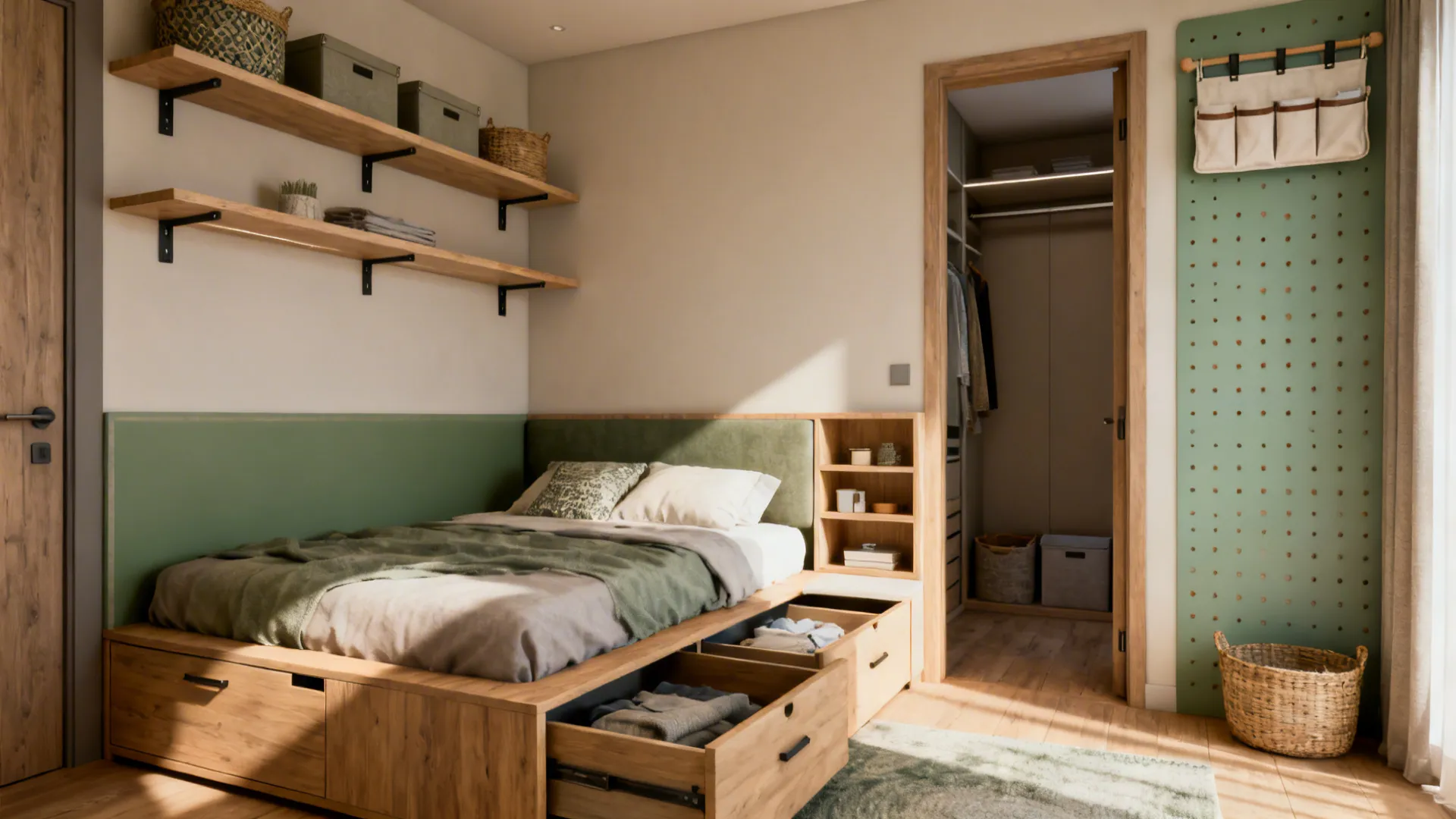 DIY Bedroom Storage Ideas: 5 Smart Solutions