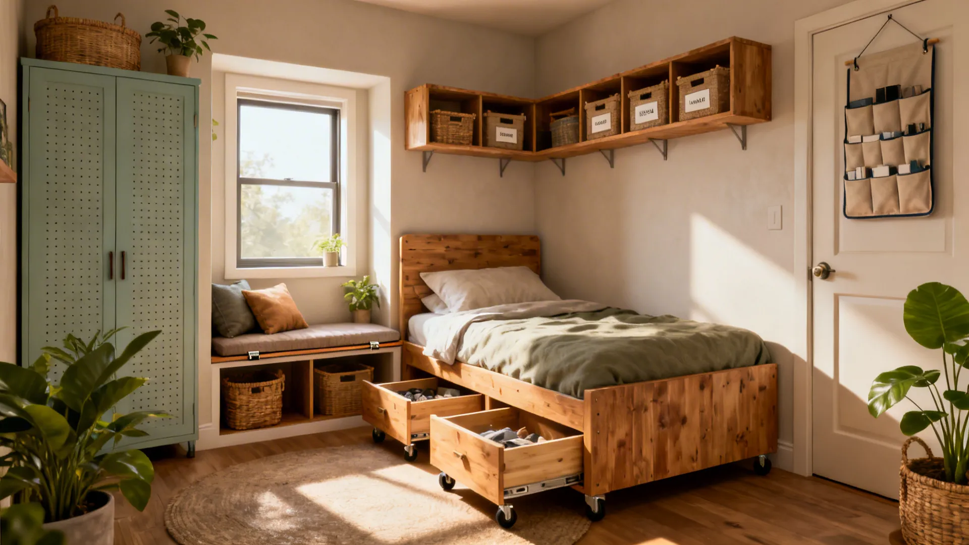 5 DIY Storage Ideas for Small Bedrooms